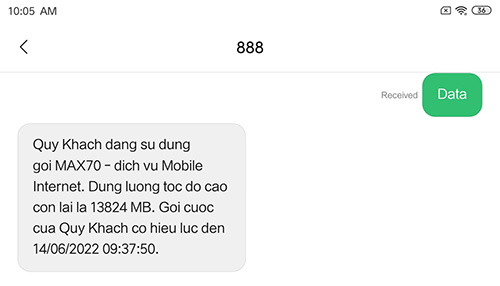 sử dụng cú pháp tin nhắn